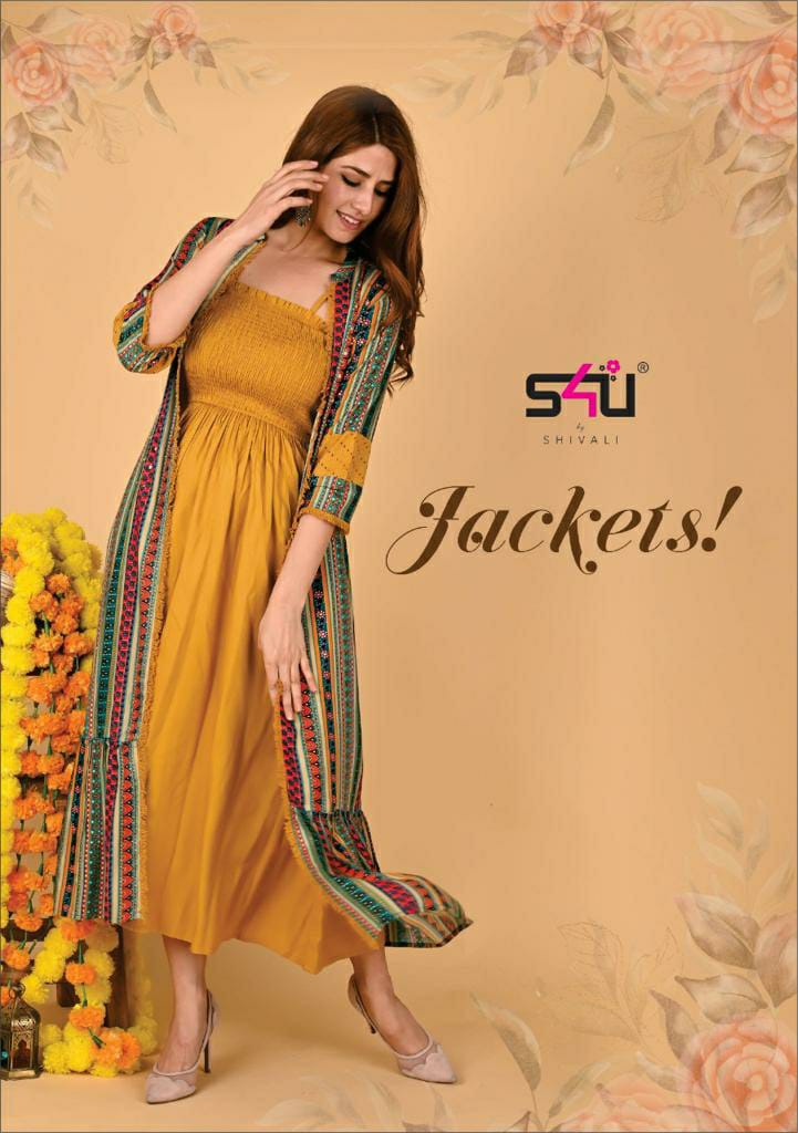 Jackets By S4u Stylish Wear Collection Dealer And Exporter Surat Gujarat