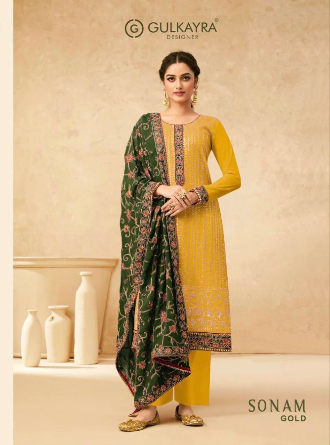 Sonam Gold By Gulkayra Designer Single And Set Stockiest And Supplier From Surat
