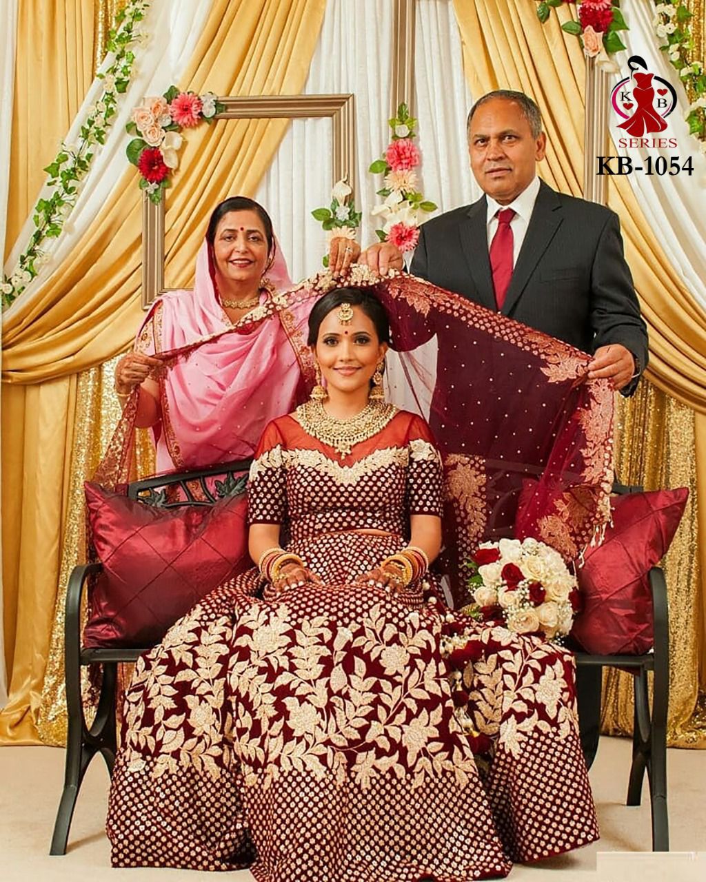 Kb Series 1054 New Bridal Lehengacholi Single And Set Stockiest And Supplier From Surat