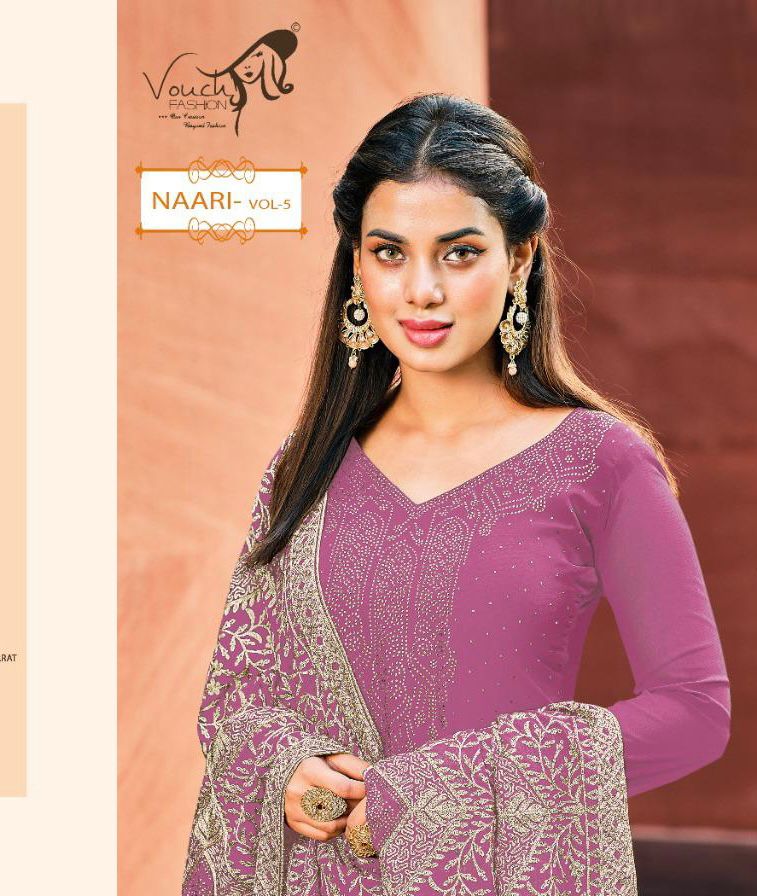 Naari Vol 5 By Vouch Fashion Single And Set Stockiest And Supplier From Surat