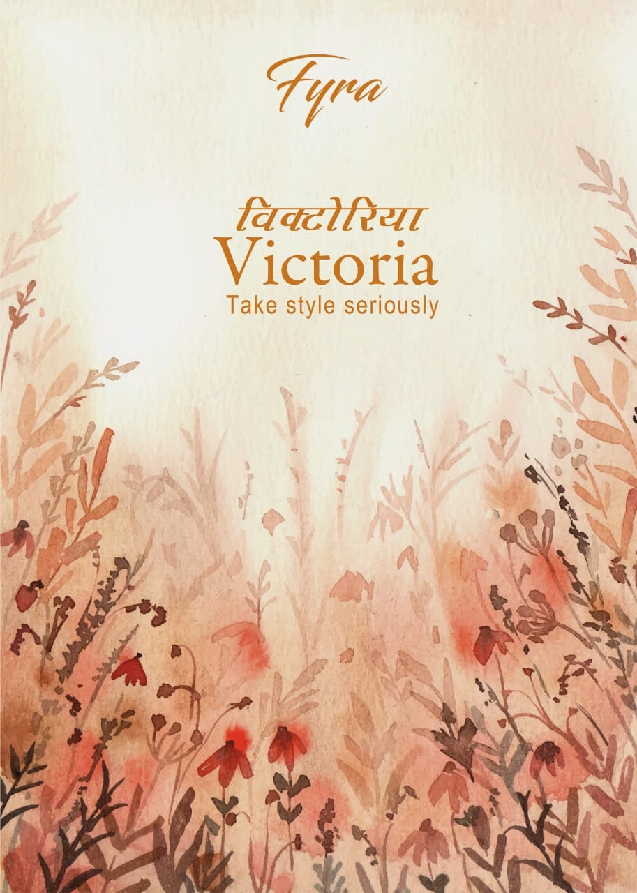 Victoria By Fyra Designing Hub By Alok Suit Wholesale Supplier Traders In Surat