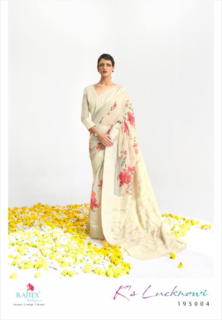 K S Lucknowi Silk By Rajtex Saree Single And Set Stockiest And Supplier From Surat