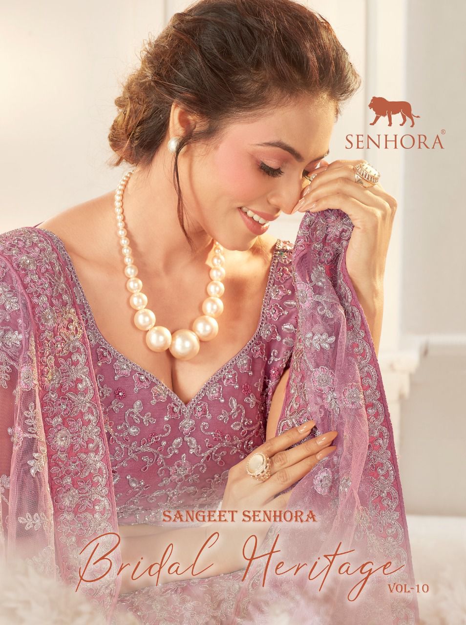 Sangeet Bridal Heritage Vol 10 By Senhora Lehanga Choli Single And Set Stockiest And Supplier From S...