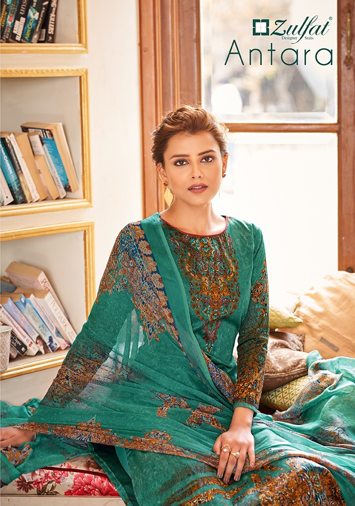 Antara By Zulfat Designer Suits Wholesale Suppliers And Dealer From India