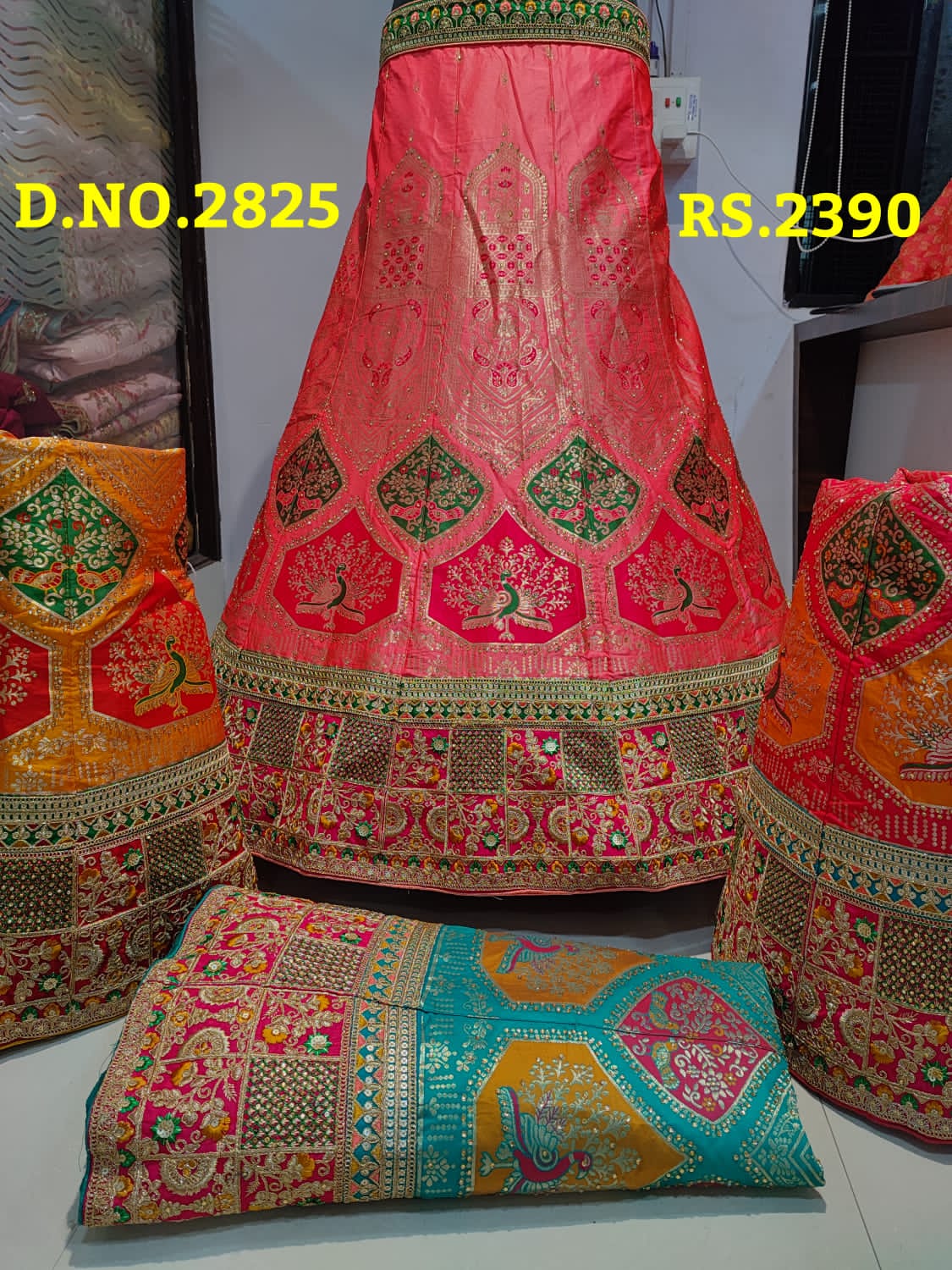 New Designer Lehanga Choli Single And Set Stockiest And Supplier From Surat