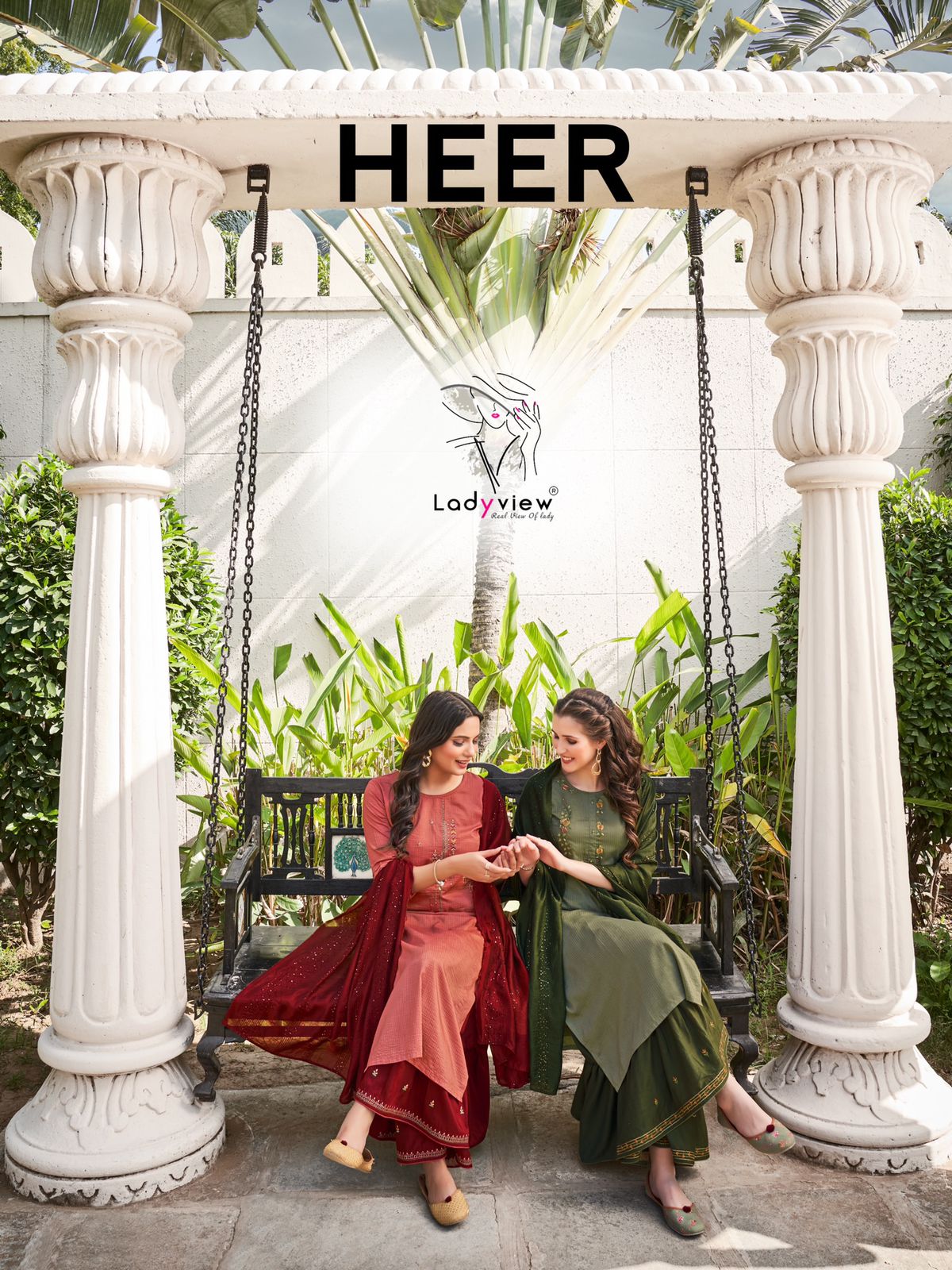 Heer By Ladyview Kurti Sharara With Dupatta Wholesaler Supplier From Surat