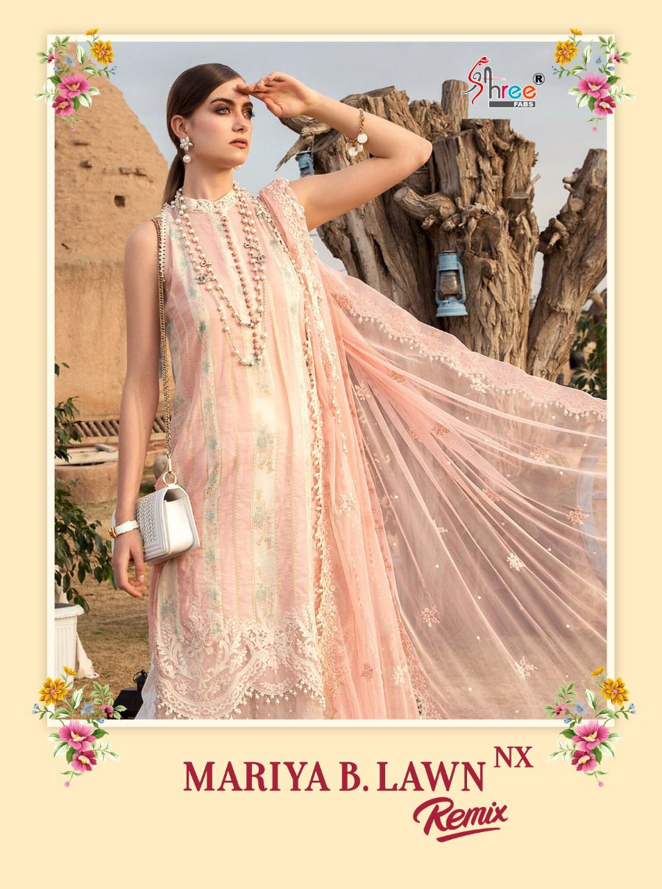 Maria B Lawn Remix Nx By Shree Fabs Wholesaler Supplier From Surat
