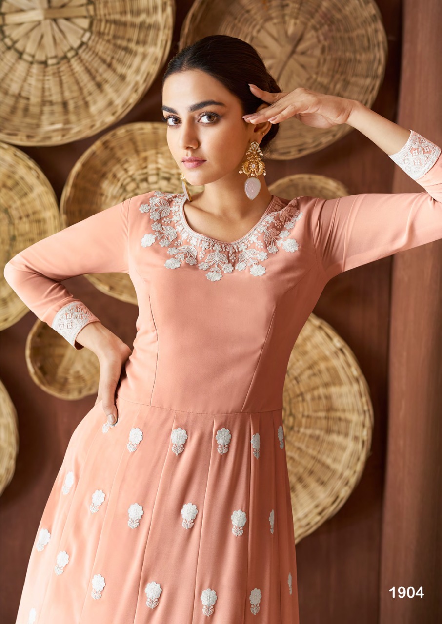 Siya New Anarkali Gown Collection Single And Set Stockiest And Supplier From Surat