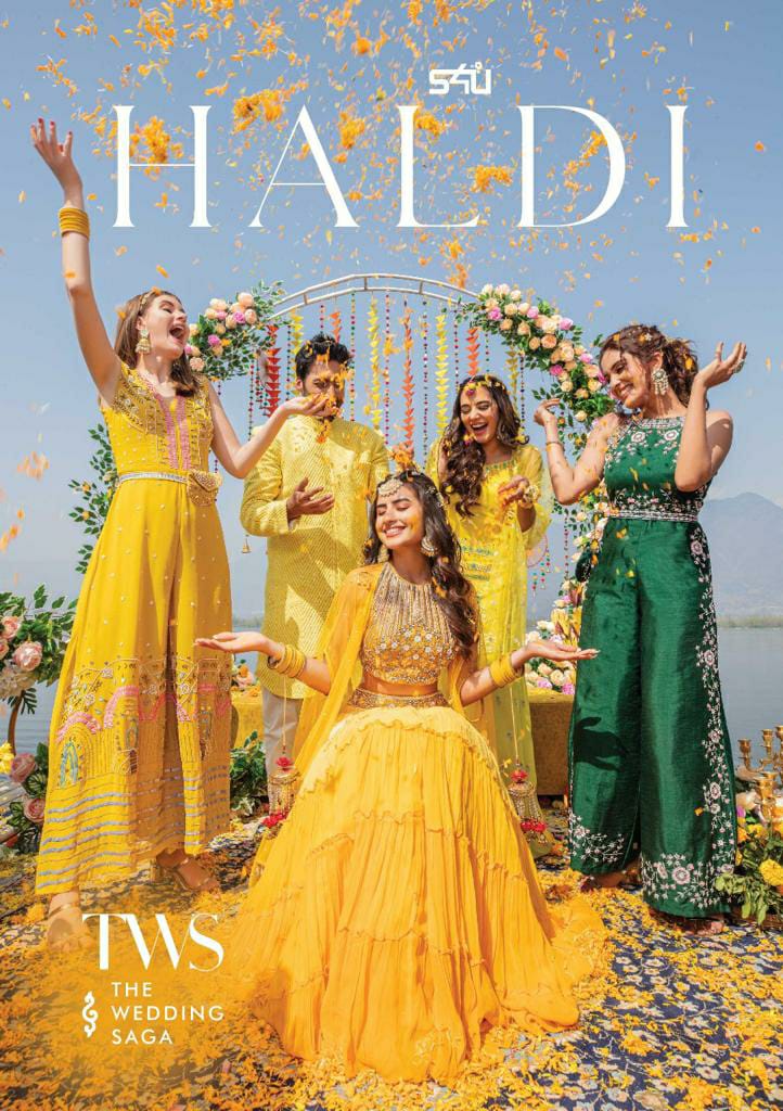 Haldi The Wedding Saga By S4u Stylish Wear Collection Dealer And Exporter Surat Gujarat