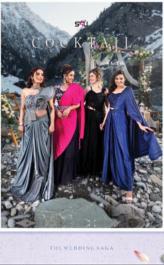 Cocktail By S4u Stylish Wear Collection Dealer And Exporter Surat
