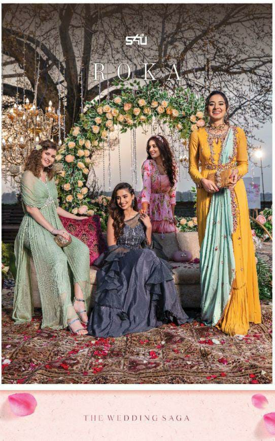 Roka The Wedding Saga By S4u Stylish Wear Collection Dealer And Exporter Surat Gujarat