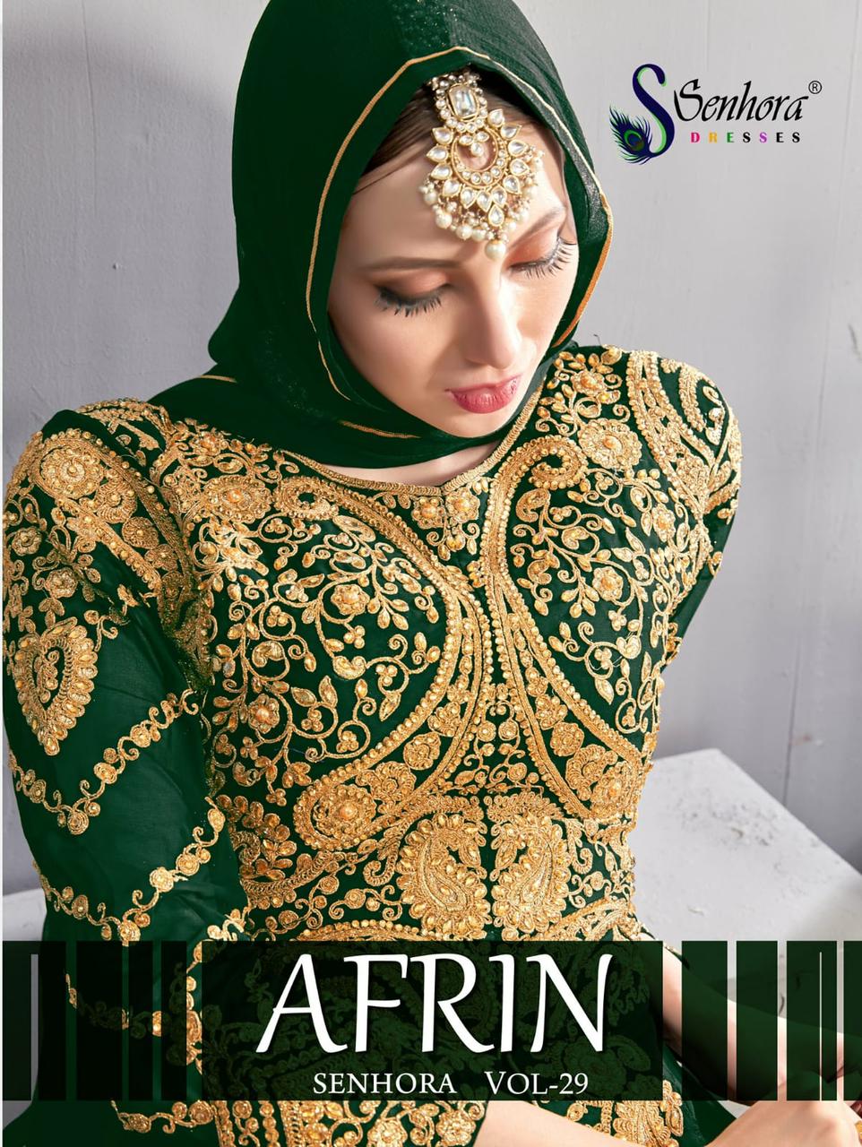 Afrin Vol 29 By Senhora Georgette Suit Single And Set Stockiest And Supplier From Surat