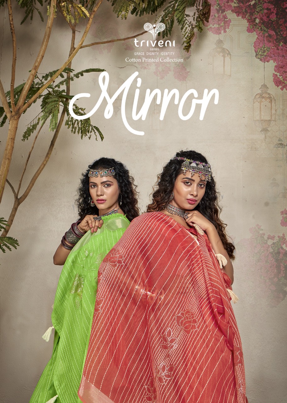 Mirror By Triveni Saree Wholesale Suppliers And Dealer From India