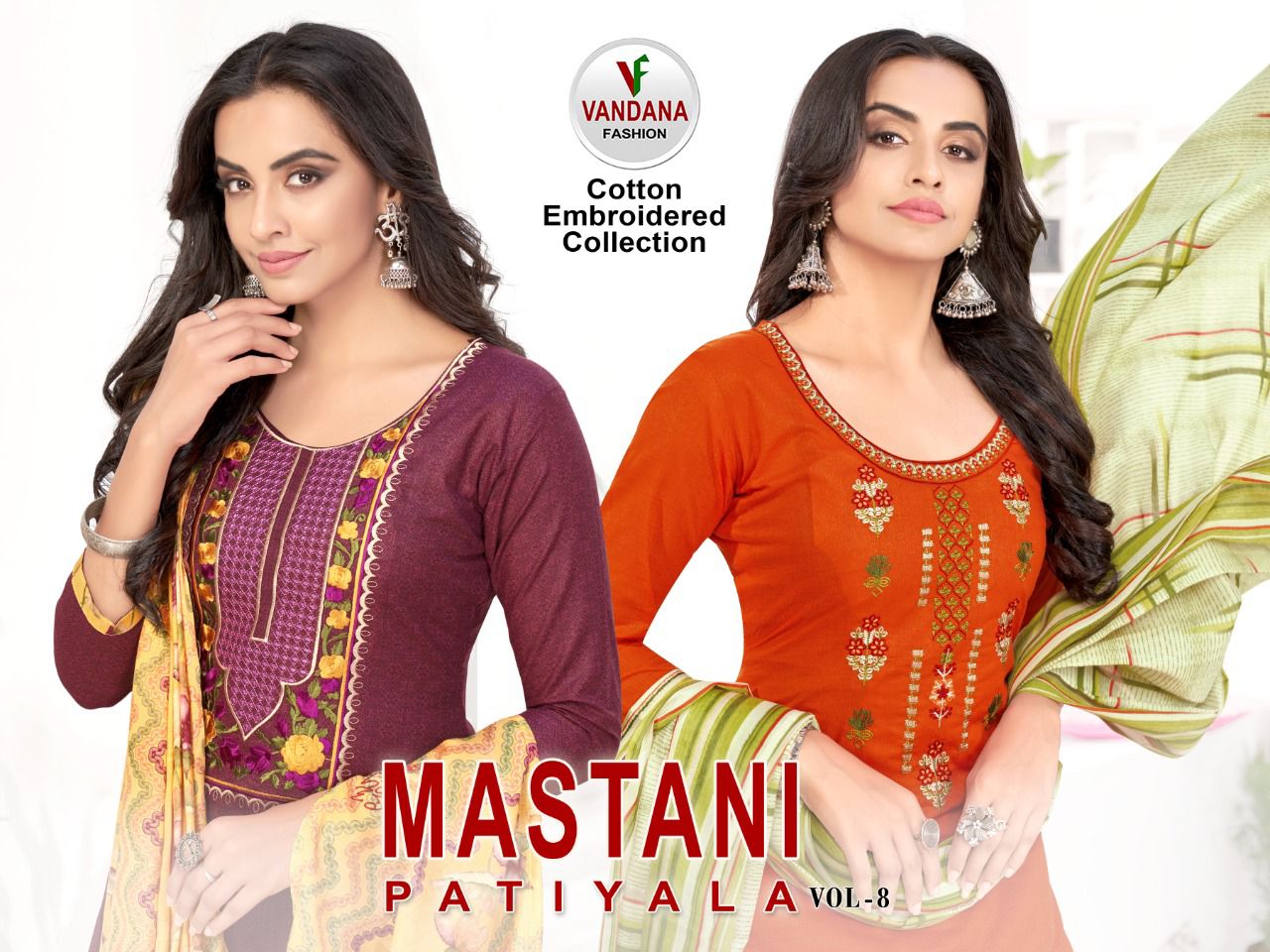 Mastani Patiyala Vol 8 By Vandana Fashion Wholesale Supplier Traders In Surat