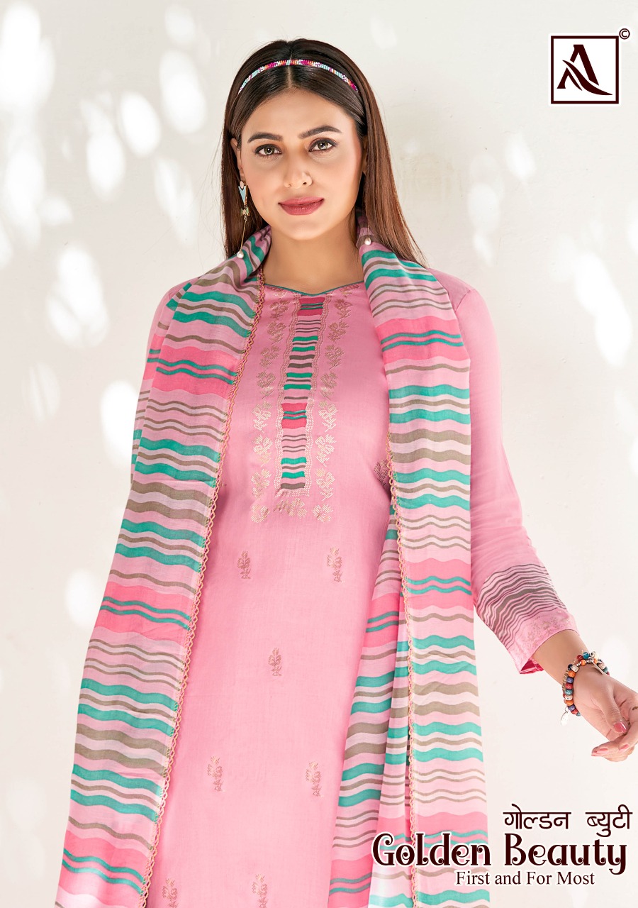 Golden Beauty By Alok Suit Wholesale Supplier Traders In Surat