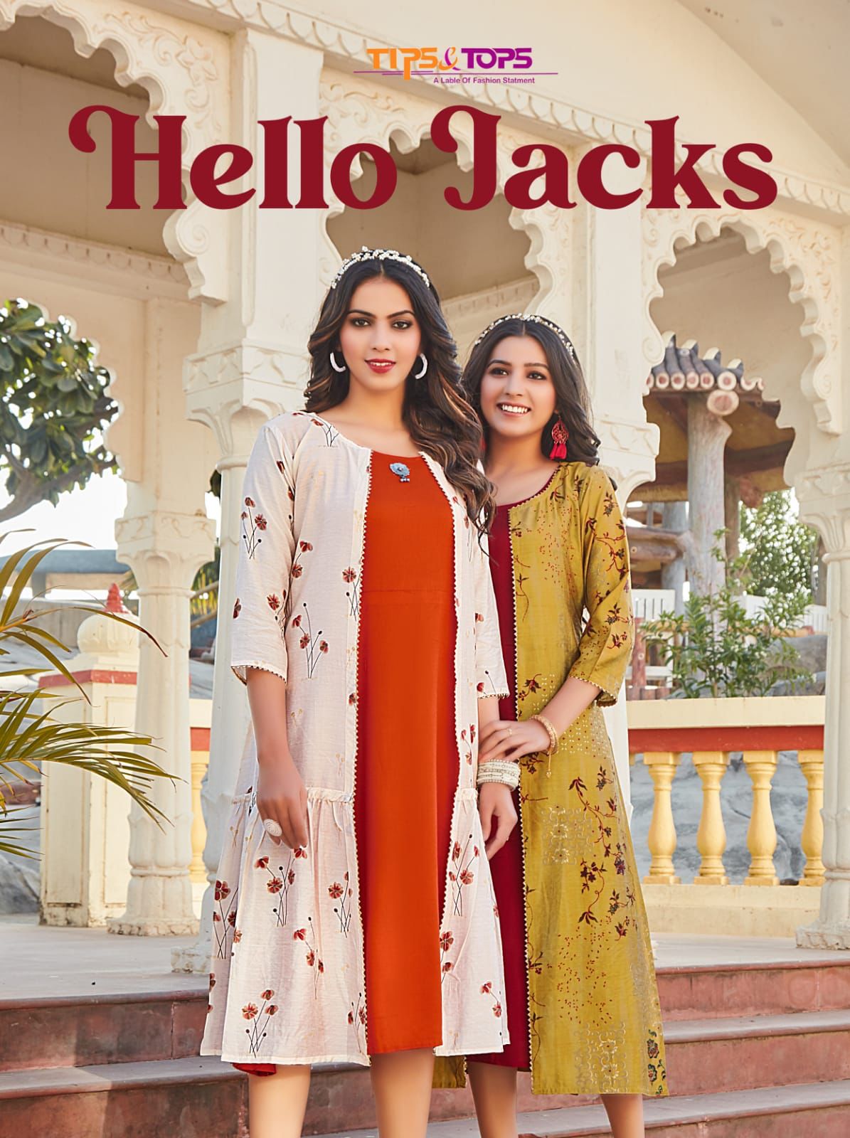Hello Jacks By Tips Tops Kurti With Jacket Wholesaler Supplier From Surat
