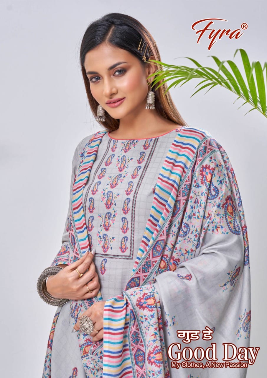 Good Day By Fyra Designer Hub By Alok Suit Wholesale Supplier Traders In Surat