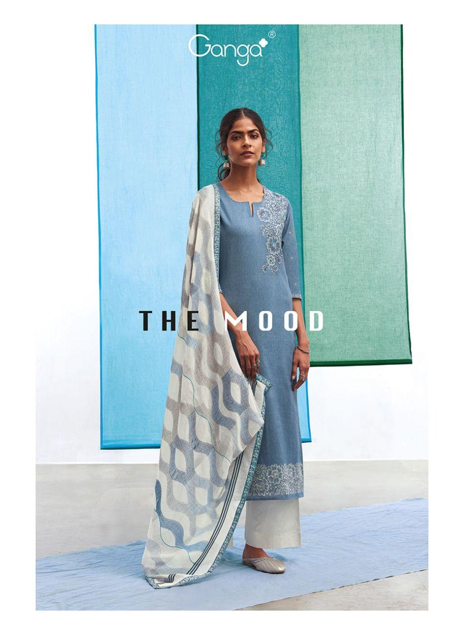 The Mood By Ganga Premium Cotton Suit Manufacturer Traders In Surat Gujarat