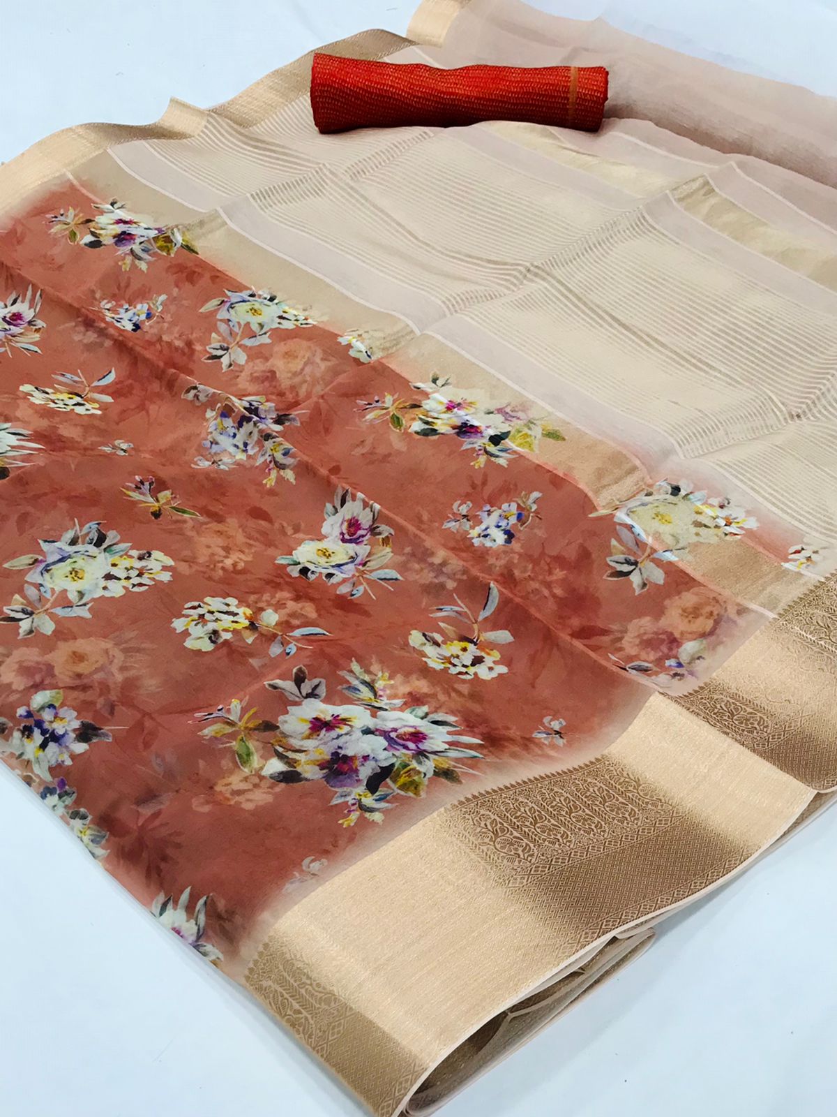 Organza Silk By Nitya Nx Single And Set Stockiest And Supplier From Surat