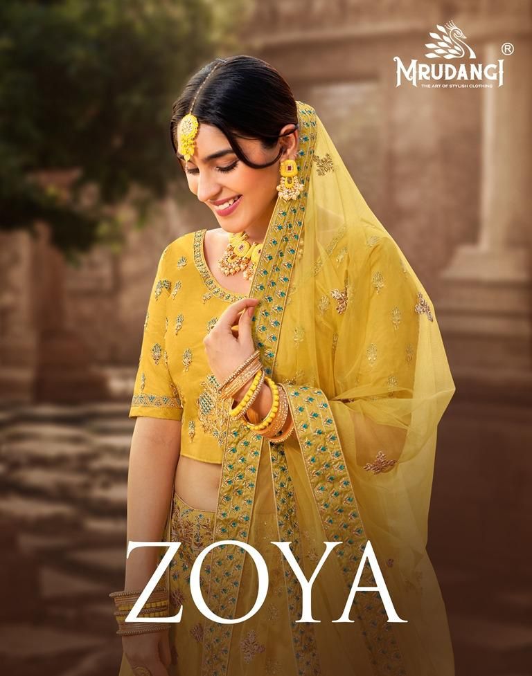 Zoya 1012 Series By Mrudangi Designer Lehenga Choli Single And Set Stockiest And Supplier From Surat