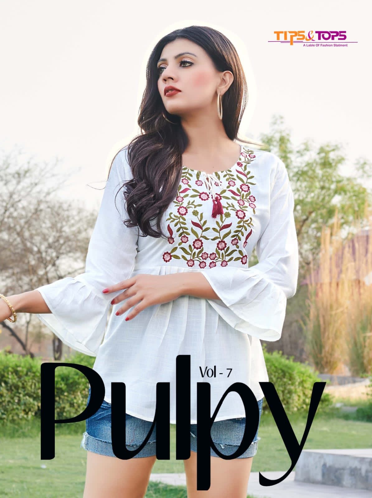 Pulpy Vol 7 By Tips Tops Short Top Wholesaler Supplier From Surat