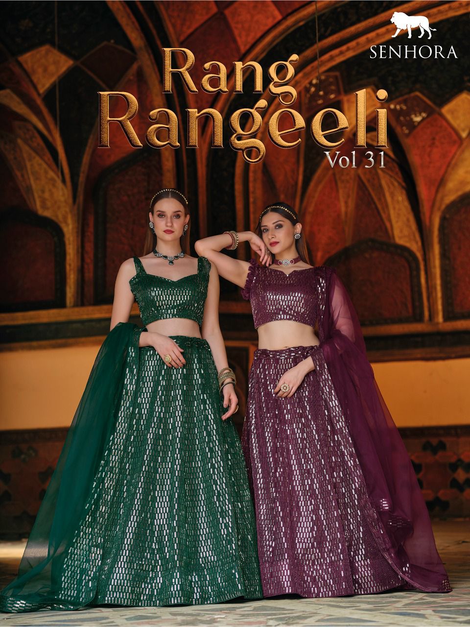 Rang Rangeeli Vol 31 By Senhora Wedding Wear Collection Lehanga Choli Single Available Wholesaler Su...