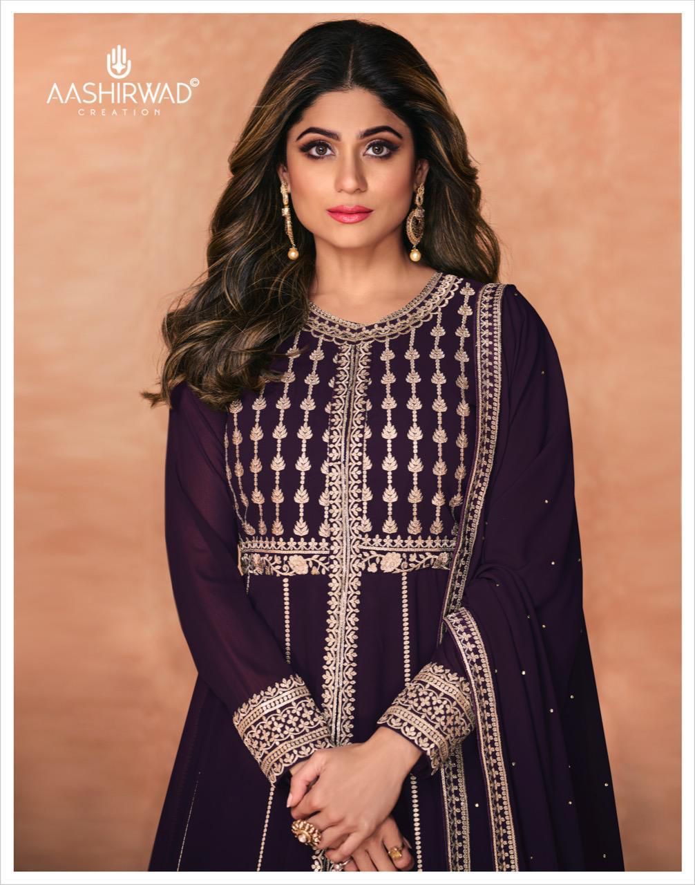 Jannat By Aashirwad Designer Suits Single Available Wholesale Suppliers And Dealer From India