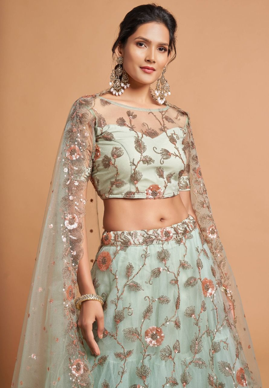 Modern Wedding Lehenga Choli D No 7312 Single And Set Wholesaler Supplier From Surat