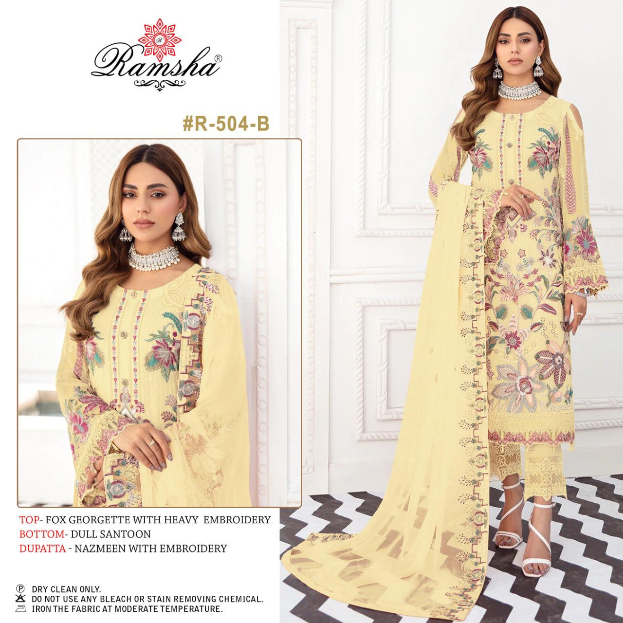 Ramsha R 504 Nx Single Available Wholesaler Surat