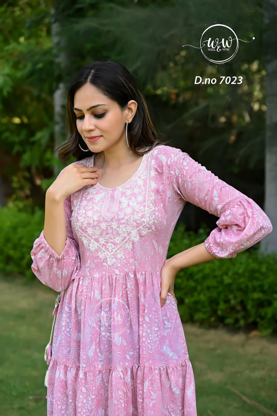 Well And Wow Stilish Wear Collection Single Avilable Wholesaler Supplier From Surat