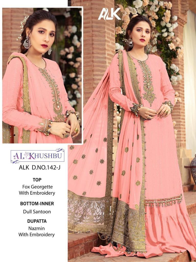 Maria B Vol 2 Hit Design 142 Colour By Al Khushbu Single And Set Stockiest And Supplier From Surat