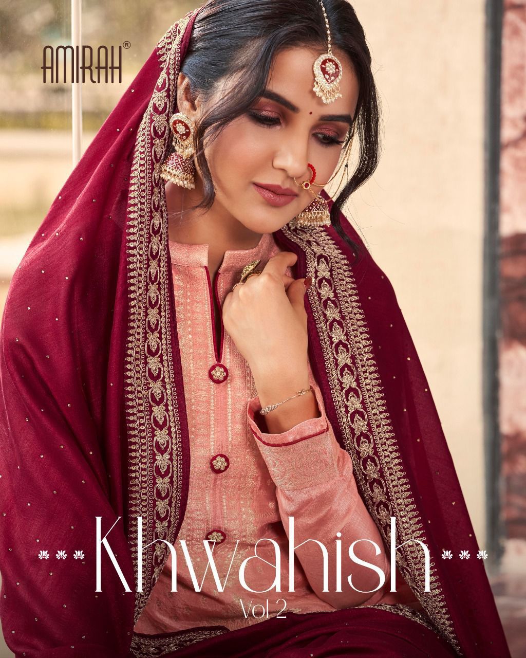 Khwahish Vol 2 By Amirha New Dola Silk Suit Single And Set Stockiest And Supplier From Surat