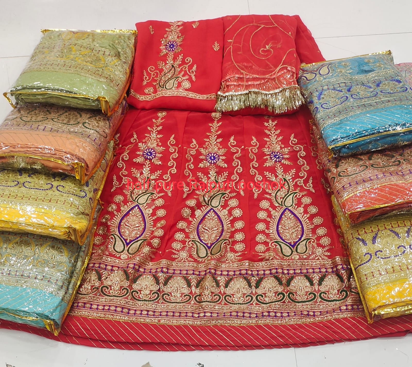 New Collection Rajputi Poshak Wholesaler Surat