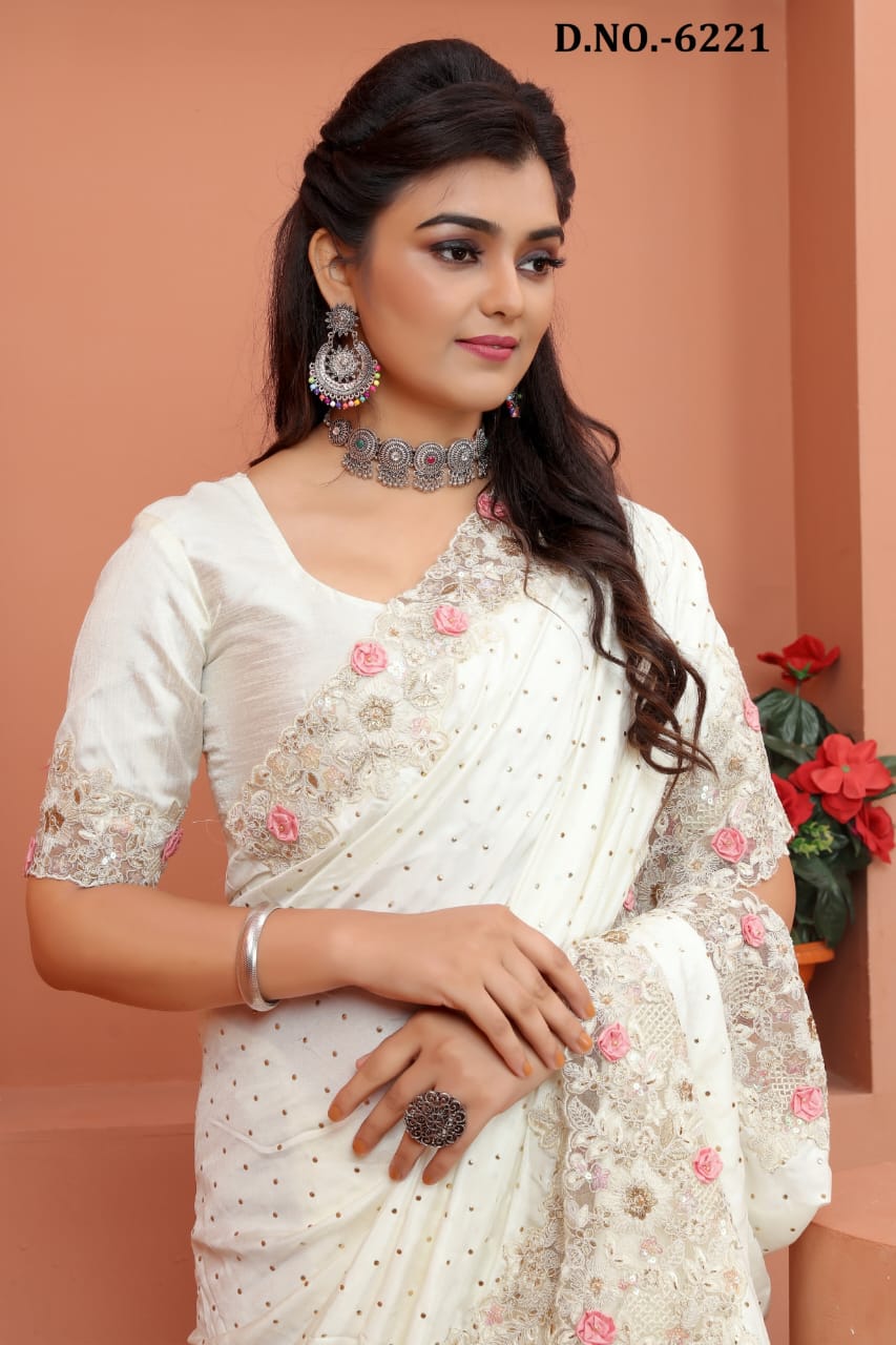 Naturally By Nari Fashion Designer Party Wear Saree Single And Set Stockiest And Supplier From Surat