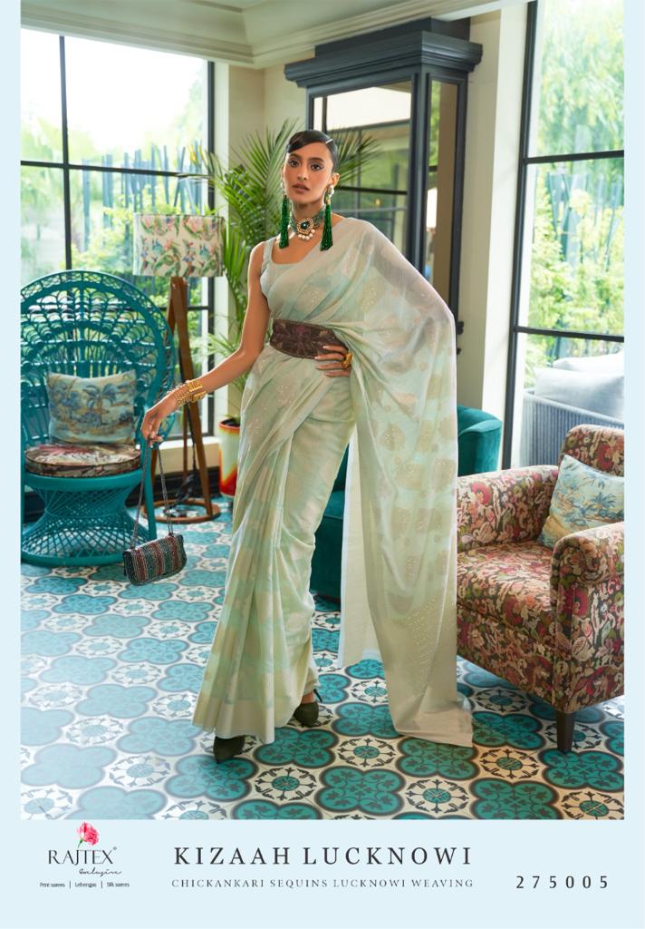Kizaah Lucknowi By Rajtex Saree Single And Set Stockiest And Supplier From Surat