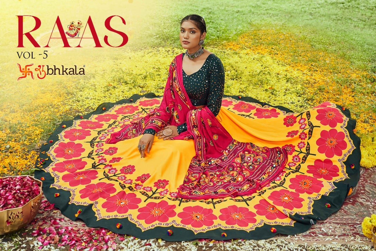 Raas Vol 5 By Shubhkala Navratri Special Single And Set Stockiest And Supplier From Surat