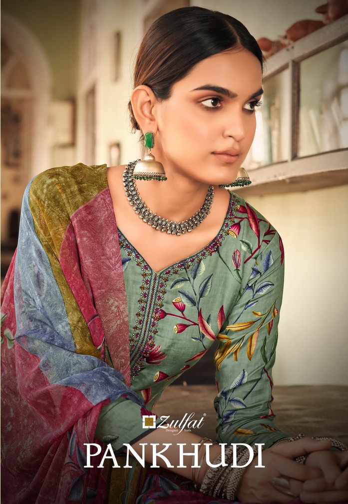 Pankhudi By Zulfat Designer Suits Wholesale Suppliers And Dealer From India