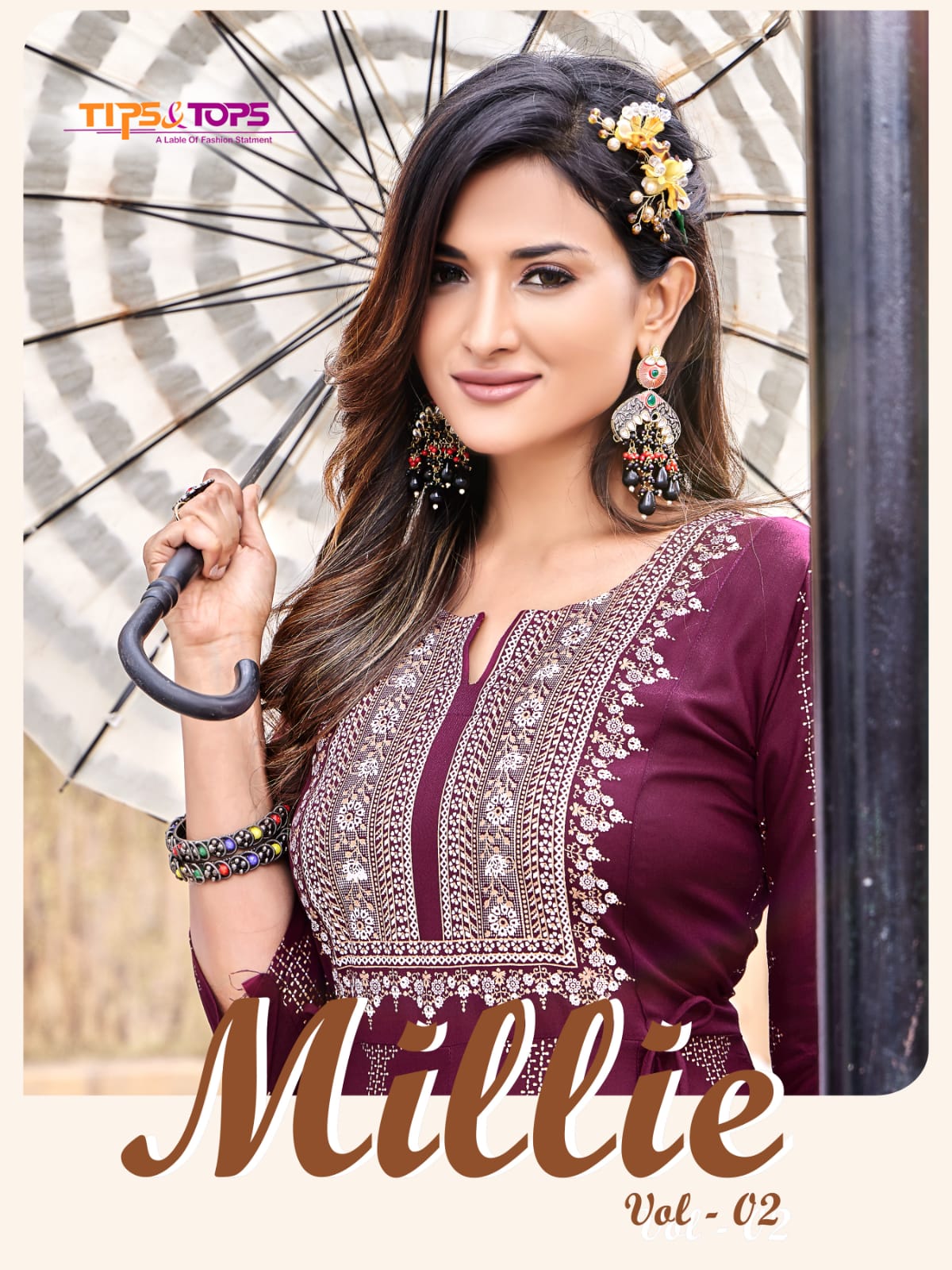Millie Vol 2 By Tips Tops Long Gown Collection Wholesaler Supplier From Surat