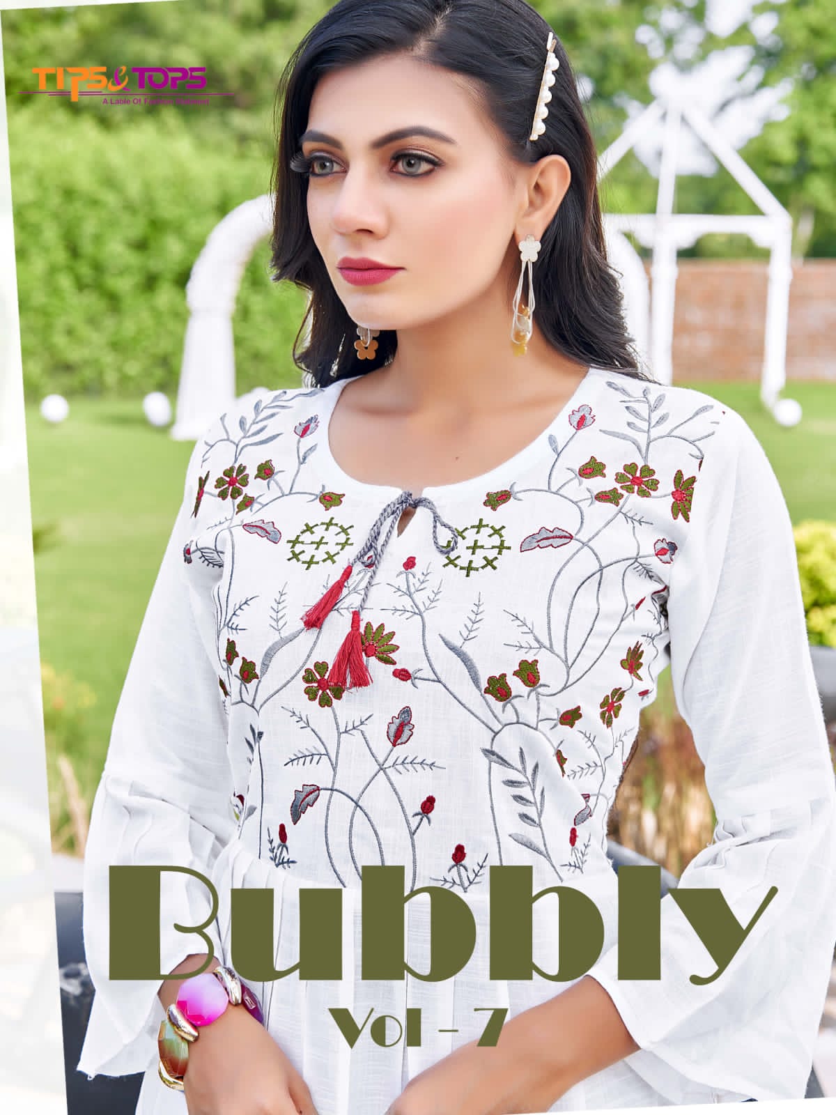 Bubbly Vol 7 By Tips Tops Fancy Short Top Wholesaler Supplier From Surat