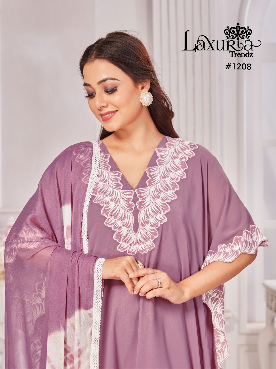 Laxuria Trendz D No 1208 3 Pcs Concept Pakistani Collection Manufacturer Traders And Dealer From Ind...