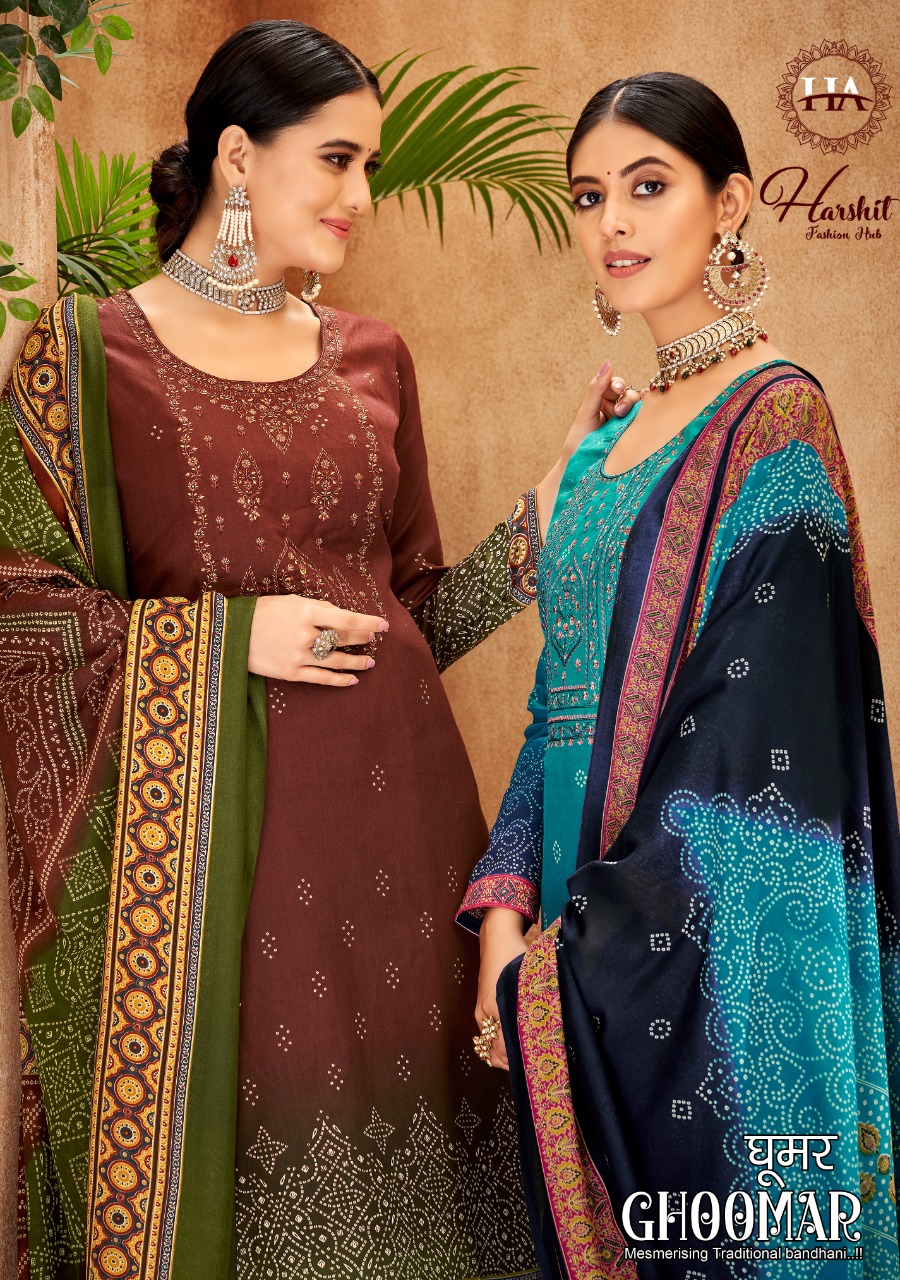 Ghoomar By Harshit Fashion Hub By Alok Suit Wholesale Supplier Traders In Surat