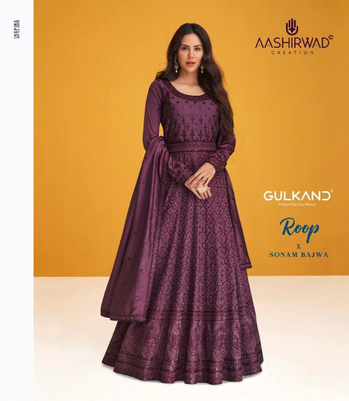 Roop Series 9253 To 9257 By Gulkand By Aashirwad Creation Designer Suit Single And Set Stockiest And...