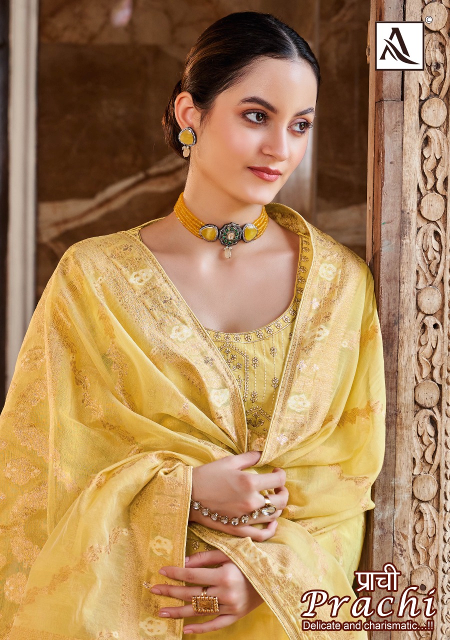 Prachi By Alok Suit Pure Viscose Wholesale Supplier Traders In Surat