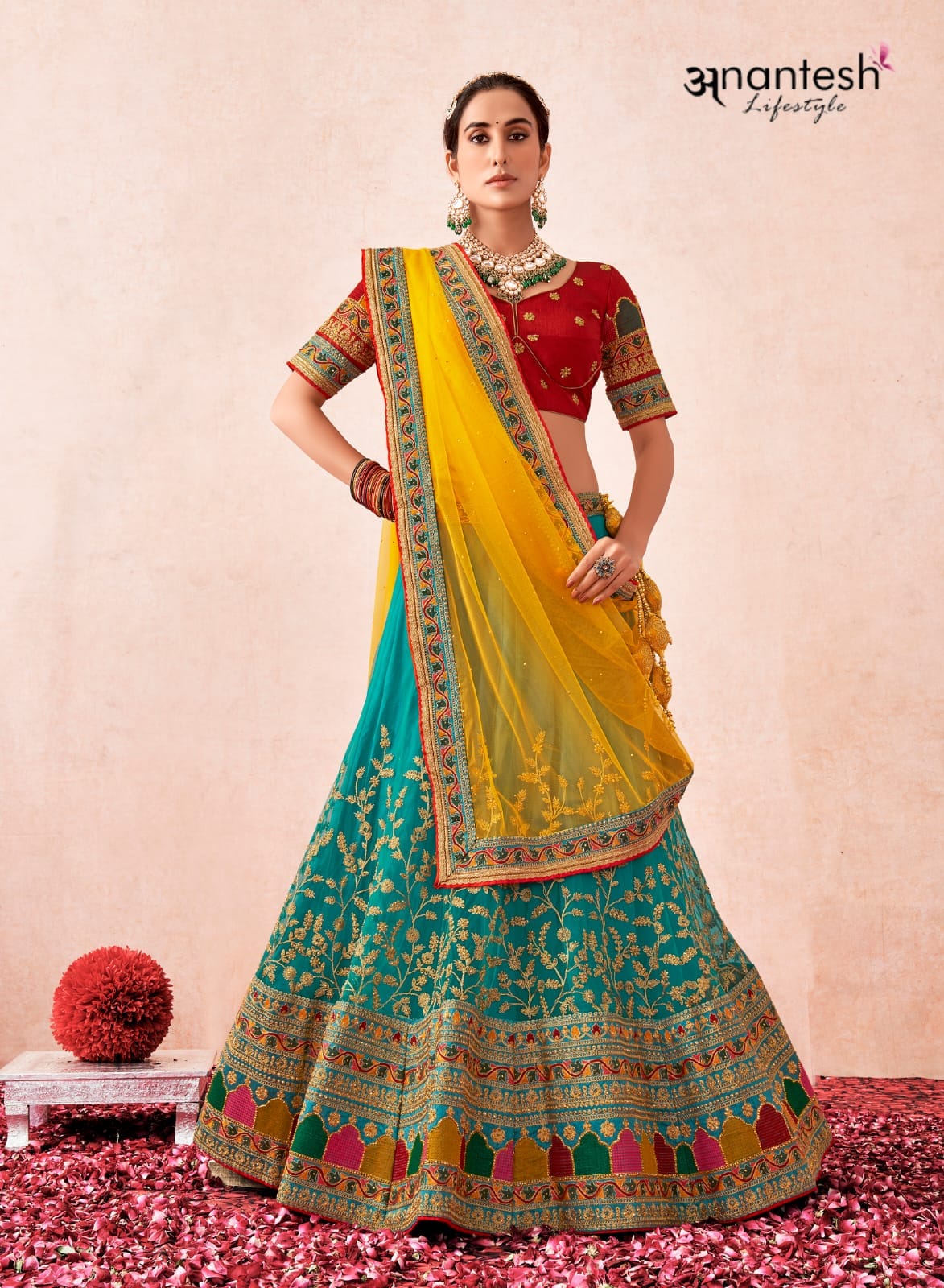 Flairy Beats D No 1004 By Anantesh Lifestyle Designer Stilish Wear Collection Single Avilable Wholes...