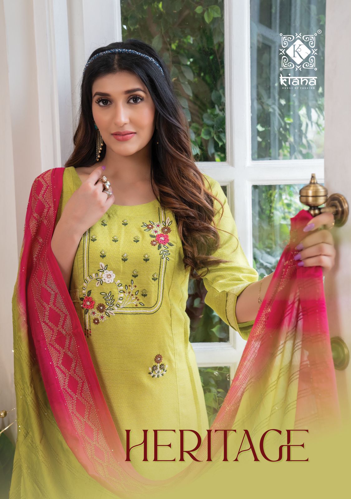 Heritage By Kiana House Of Fashion Kurti Bottom With Dupatta Wholesaler Supplier From Surat