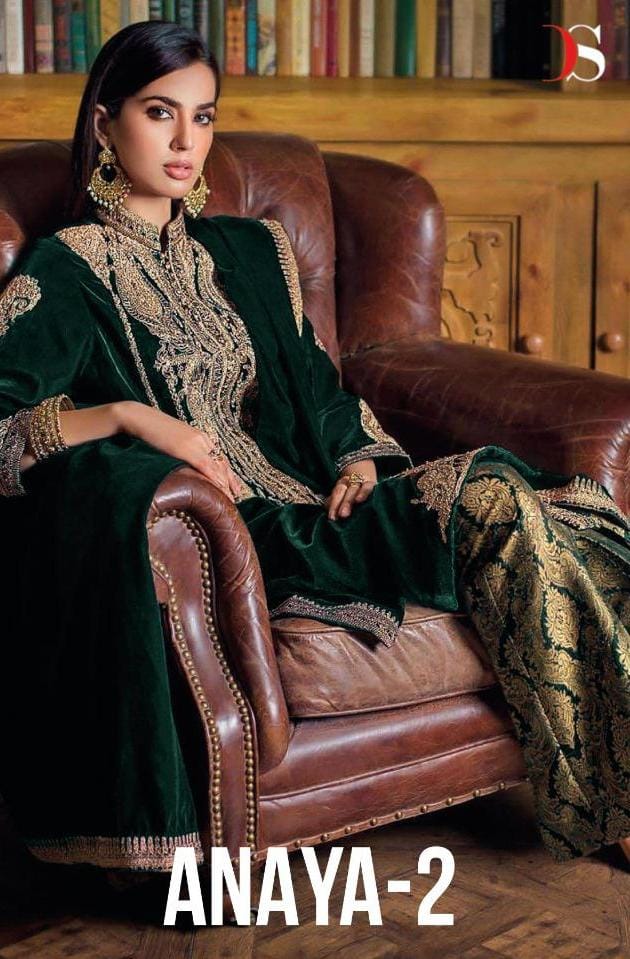 Anaya Velvet 2 By Deepsy Suits Pakistani Collection Manufacturer Traders And Dealer From India