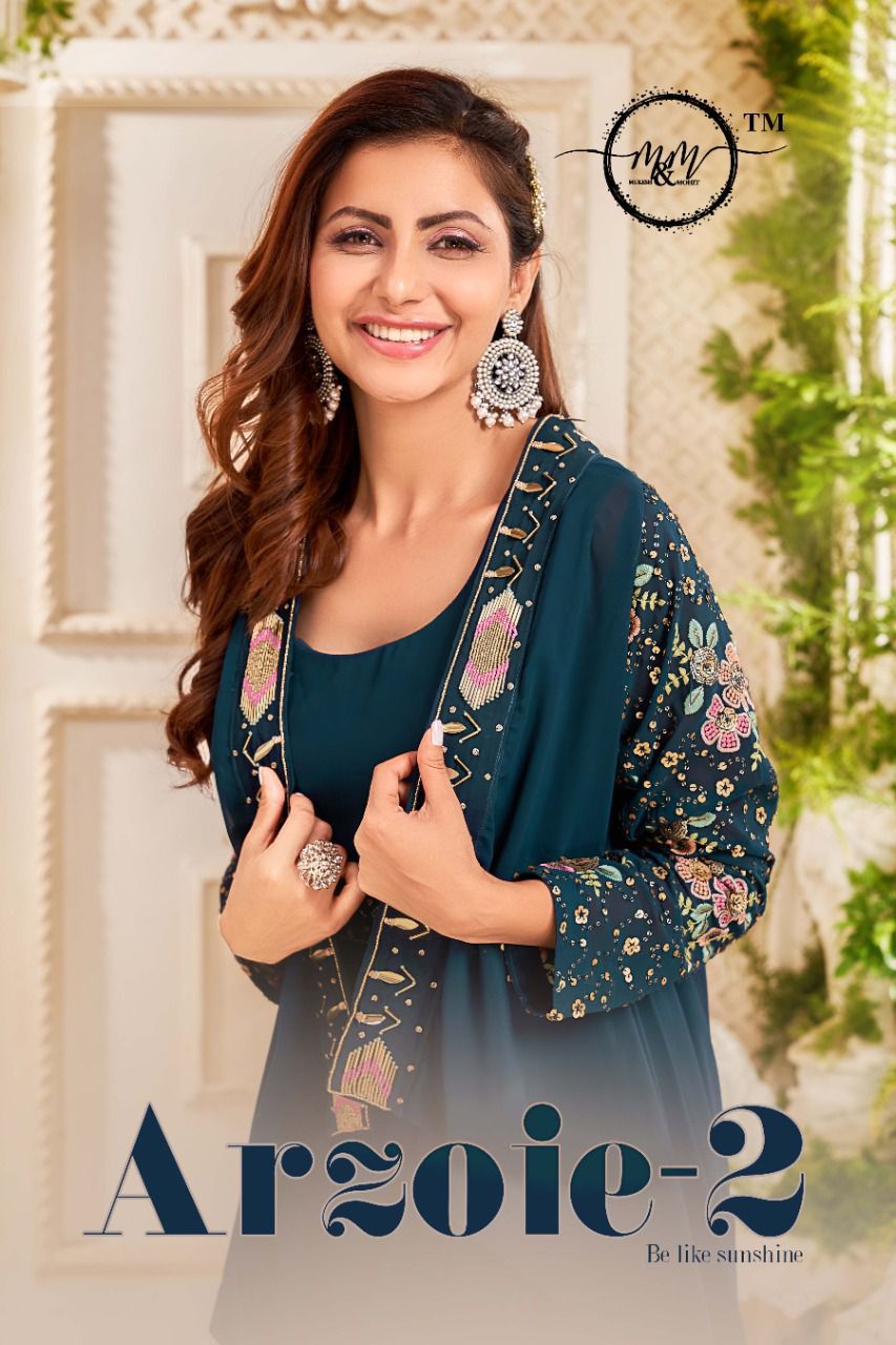 Arzoie Vol 2 By M And M Classy Look Amazing Garments Wholesaler Supplier From Surat