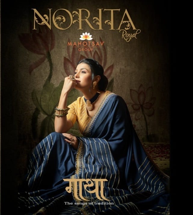 Gatha Norita 42400 Series By Mahotsav Designer Party Wear Saree Single And Set Stockiest And Supplie...