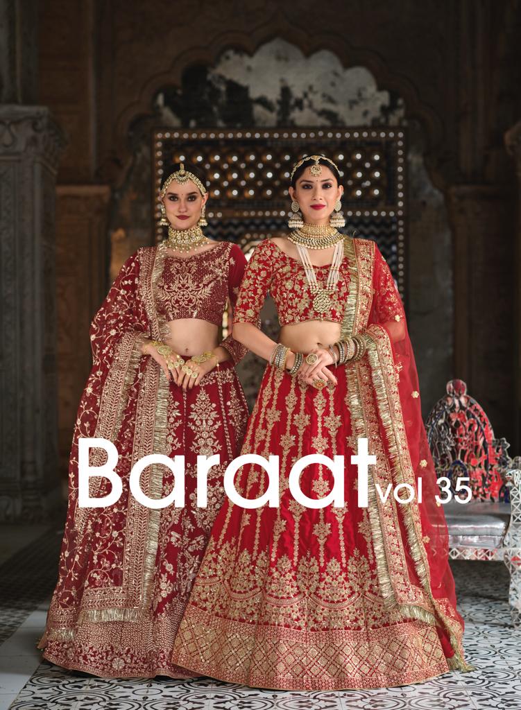 Barat Dridal Heritage Vol 35 By Senhora Dresses Designer Wedding Wear Lehanga Choli Single And Set S...