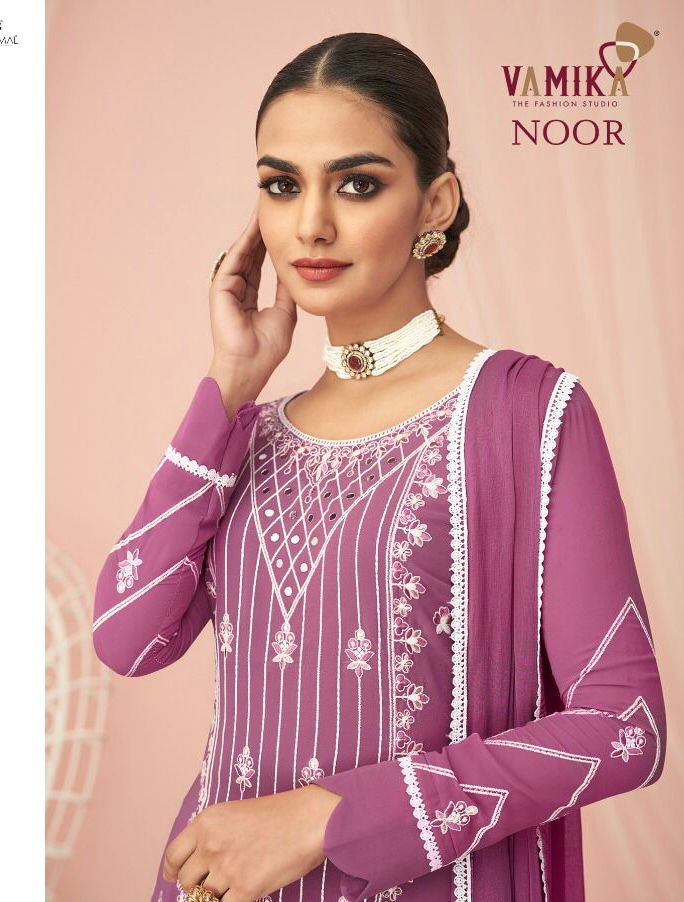 Noor By Vamika Formal Collection Top Bottom With Dupatta Wholesaler Supplier From Surat